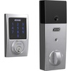 image:imageSchlage Connect Smart Deadbolt Lock with Touchscreen Keypad Keyless Front Door Entry ZWave Plus Compatible Satin Nickel BE469ZP CAM 619Satin Chrome