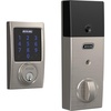 image:imageSchlage Connect Smart Deadbolt Lock with Touchscreen Keypad Keyless Front Door Entry ZWave Plus Compatible Satin Nickel BE469ZP CAM 619Satin Nickel