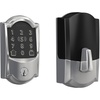 image:imageSchlage Encode Plus Smart WiFi Lock for Front Door Keyless Entry Deadbolt Unlock with Apple Watch Builtin WiFi and App Control Easy Install Alexa amp Apple HomeKit Compatible Matte BlackBright Chrome