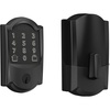 image:imageSchlage Encode Smart WiFi Deadbolt Lock with Touchscreen Keypad Keyless Front Door Entry App Control Alexa Google Home and Airbnb Compatible Matte Black BE489WB GRW 622Matte Black