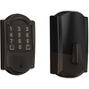 image:imageSchlage Encode Smart WiFi Deadbolt Lock with Touchscreen Keypad Keyless Front Door Entry App Control Alexa Google Home and Airbnb Compatible Matte Black BE489WB GRW 622Aged Bronze