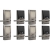 image:imageSchlage Encode Smart WiFi Lock with Lever Handle Touchscreen Keypad Keyless Entry Door Lock App Control Alexa Google Home and Airbnb Compatible Satin Nickel FE789WB CEN 619 LATSatin Nickel
