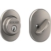image:imageSchlage B60 RMN 619 Deadbolt with Remsen Trim Keyed 1 Side Highest Residential Security Satin Nickel