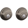 image:imageSchlage B60N605 Bright BrassDistressed Nickel