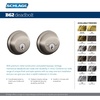 image:imageSchlage B60N605 Bright BrassPolished Nickel