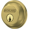 image:imageSchlage B60N605 Bright BrassSatin Brass