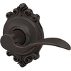 image:imageSchlage F10 ACC 622 Accent Door Lever Hall amp Closet Passage Lock Matte BlackAged Bronze