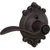 image:imageSchlage F10 ACC 622 Accent Door Lever Hall amp Closet Passage Lock Matte BlackAged Bronze