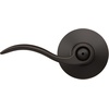 image:imageSchlage F10 ACC 622 Accent Door Lever Hall amp Closet Passage Lock Matte BlackAged Bronze