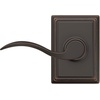 image:imageSchlage F10 ACC 622 Accent Door Lever Hall amp Closet Passage Lock Matte BlackAged Bronze