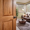 image:imageSchlage F10 ACC 622 Accent Door Lever Hall amp Closet Passage Lock Matte BlackAged Bronze