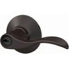 image:imageSchlage F10 ACC 622 Accent Door Lever Hall amp Closet Passage Lock Matte BlackAged Bronze