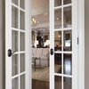 image:imageSchlage F10 ACC 622 Accent Door Lever Hall amp Closet Passage Lock Matte BlackAged Bronze