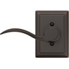 image:imageSchlage F10 ACC 622 Accent Door Lever Hall amp Closet Passage Lock Matte BlackAged Bronze