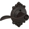 image:imageSchlage F10 ACC 622 Accent Door Lever Hall amp Closet Passage Lock Matte BlackAged Bronze