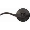 image:imageSchlage F10 ACC 622 Accent Door Lever Hall amp Closet Passage Lock Matte BlackAged Bronze