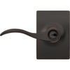 image:imageSchlage F10 ACC 622 Accent Door Lever Hall amp Closet Passage Lock Matte BlackAged Bronze