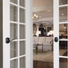 image:imageSchlage F10 ACC 622 Accent Door Lever Hall amp Closet Passage Lock Matte BlackAged Bronze