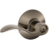 image:imageSchlage F10 ACC 622 Accent Door Lever Hall amp Closet Passage Lock Matte BlackAntique Pewter