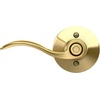 image:imageSchlage F10 ACC 622 Accent Door Lever Hall amp Closet Passage Lock Matte BlackBright Brass