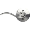 image:imageSchlage F10 ACC 622 Accent Door Lever Hall amp Closet Passage Lock Matte BlackBright Chrome
