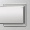 image:imageSchlage F10 ACC 622 Accent Door Lever Hall amp Closet Passage Lock Matte BlackBright Chrome