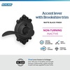 image:imageSchlage F10 ACC 622 Accent Door Lever Hall amp Closet Passage Lock Matte BlackMatte Black
