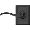 image:imageSchlage F10 ACC 622 Accent Door Lever Hall amp Closet Passage Lock Matte BlackMatte Black