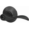 image:imageSchlage F10 ACC 622 Accent Door Lever Hall amp Closet Passage Lock Matte BlackMatte Black