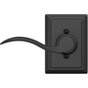 image:imageSchlage F10 ACC 622 Accent Door Lever Hall amp Closet Passage Lock Matte BlackMatte Black