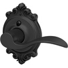 image:imageSchlage F10 ACC 622 Accent Door Lever Hall amp Closet Passage Lock Matte BlackMatte Black