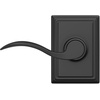 image:imageSchlage F10 ACC 622 Accent Door Lever Hall amp Closet Passage Lock Matte BlackMatte Black