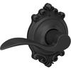 image:imageSchlage F10 ACC 622 Accent Door Lever Hall amp Closet Passage Lock Matte BlackMatte Black