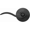 image:imageSchlage F10 ACC 622 Accent Door Lever Hall amp Closet Passage Lock Matte BlackMatte Black