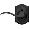 image:imageSchlage F10 ACC 622 Accent Door Lever Hall amp Closet Passage Lock Matte BlackMatte Black