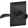 image:imageSchlage F10 ACC 622 Accent Door Lever Hall amp Closet Passage Lock Matte BlackMatte Black