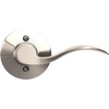 image:imageSchlage F10 ACC 622 Accent Door Lever Hall amp Closet Passage Lock Matte BlackPolished Nickel