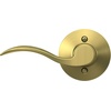 image:imageSchlage F10 ACC 622 Accent Door Lever Hall amp Closet Passage Lock Matte BlackSatin Brass