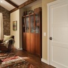 image:imageSchlage F10 ACC 622 Accent Door Lever Hall amp Closet Passage Lock Matte BlackSatin Nickel