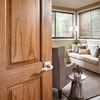 image:imageSchlage F10 ACC 622 Accent Door Lever Hall amp Closet Passage Lock Matte BlackSatin Nickel