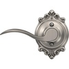 image:imageSchlage F10 ACC 622 Accent Door Lever Hall amp Closet Passage Lock Matte BlackSatin Nickel
