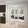 image:imageSchlage F10 ACC 622 Accent Door Lever Hall amp Closet Passage Lock Matte BlackSatin Nickel