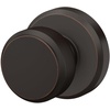 image:imageSchlage F10 BWE 622 Bowery Door Knob Hall amp Closet Passage Lock Matte BlackAged Bronze