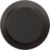 image:imageSchlage F10 BWE 622 Bowery Door Knob Hall amp Closet Passage Lock Matte BlackAged Bronze