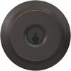 image:imageSchlage F10 BWE 622 Bowery Door Knob Hall amp Closet Passage Lock Matte BlackAged Bronze