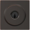 image:imageSchlage F10 BWE 622 Bowery Door Knob Hall amp Closet Passage Lock Matte BlackAged Bronze