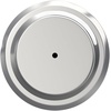 image:imageSchlage F10 BWE 622 Bowery Door Knob Hall amp Closet Passage Lock Matte BlackBright Chrome