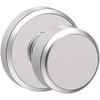 image:imageSchlage F10 BWE 622 Bowery Door Knob Hall amp Closet Passage Lock Matte BlackBright Chrome