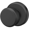 image:imageSchlage F10 BWE 622 Bowery Door Knob Hall amp Closet Passage Lock Matte BlackMatte Black