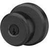 image:imageSchlage F10 BWE 622 Bowery Door Knob Hall amp Closet Passage Lock Matte BlackMatte Black